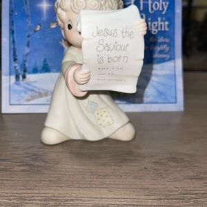 Precious Moments Have I Got News For You Angel Figurine